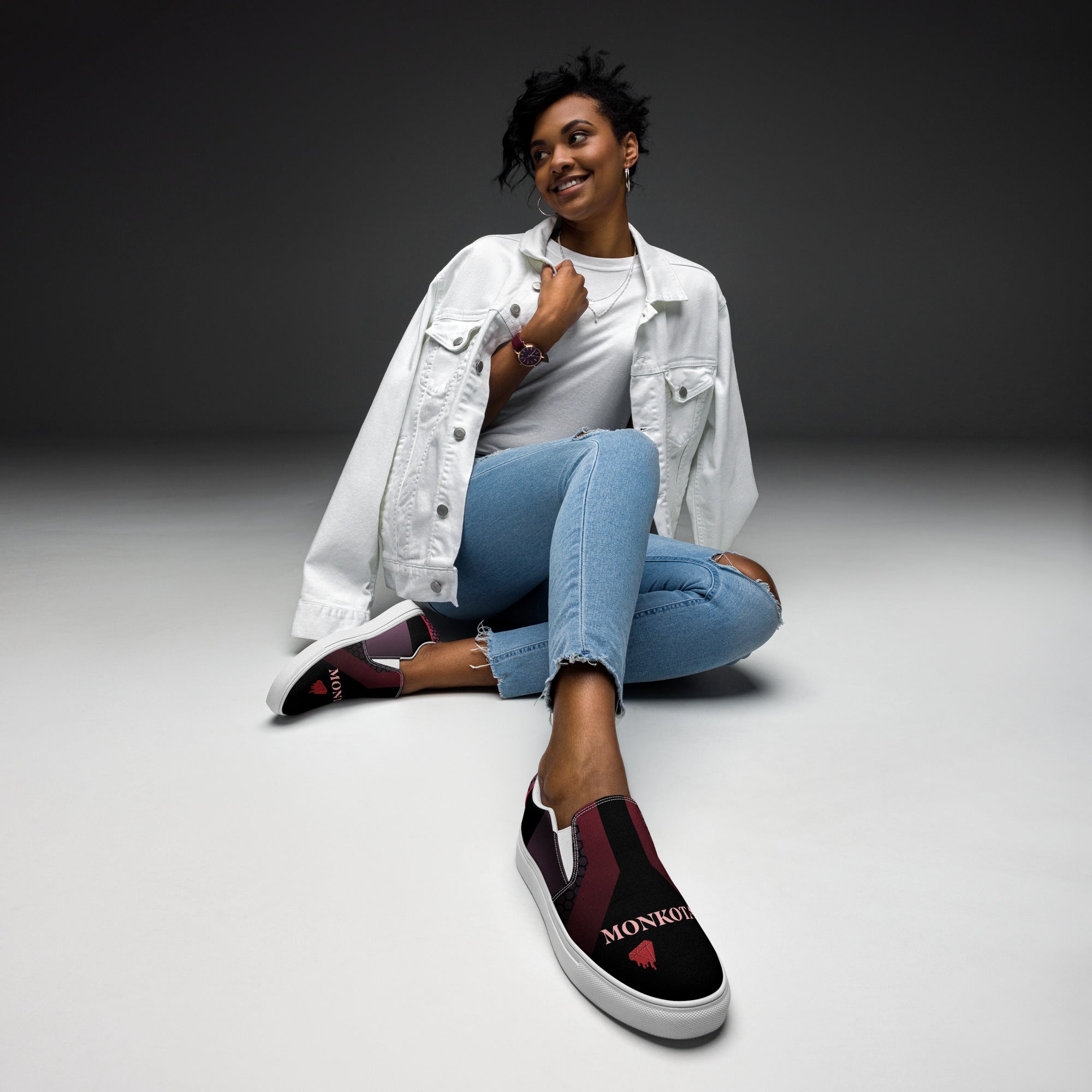 BILTWEAR MONKOTA 618 Women’s slip-on canvas shoes